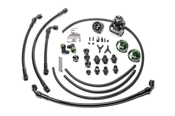 Radium Engineering — Radium Engineering Nissan R35 GT-R VR38DETT Fuel Rail Plumbing Kit - view 3